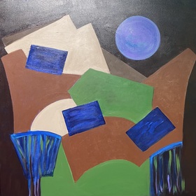 Painting by Hans Gerhard